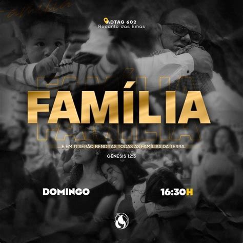 Fundo Culto Da Familia Culto Da Família Cartazes Culto da família