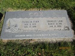 Patricia Fern Beacham Cox M Morial Find A Grave