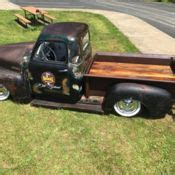 Chevy Truck Rat Rod Air Ride Bagged Patina Lowrider Hot Rod