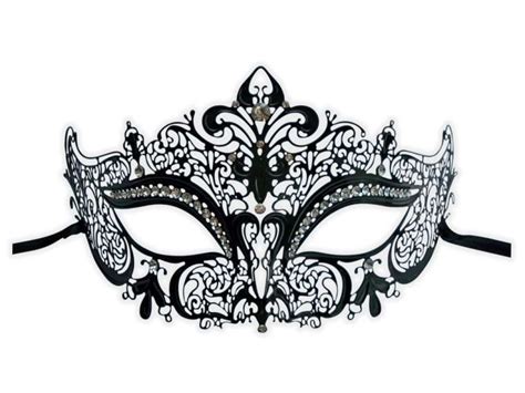 Masque Venitien En Dentelle Metal Nelya