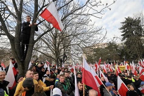 Protest rolników w Warszawie ZDJĘCIA