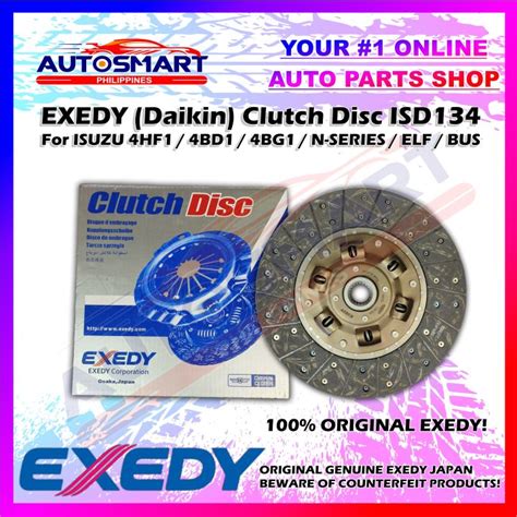 EXEDY Daikin Clutch Disc ISD134 For ISUZU 4HF1 4BD1 4BG1 N