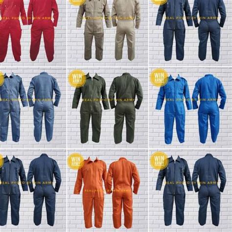 Jual Wearpack Katelpak Coverall Seragam Bengkel Mekanik Baju