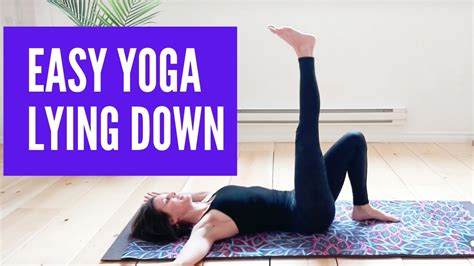 Easy Lying Down Yoga Poses - Infoupdate.org