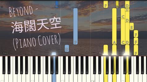 Beyond 海闊天空 Vast Sky Boundless Sea Cantopop Piano Pop Song