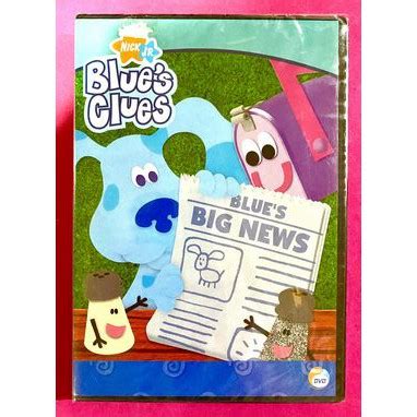 DVD Nick Jr. Blue's Clues Blue's Big News | Shopee Philippines