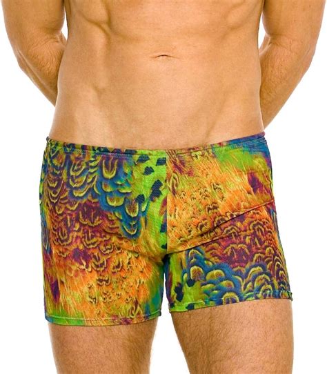 Kiniki Amalfi Tan Through Swim Shorts Swimwear Uk Clothing