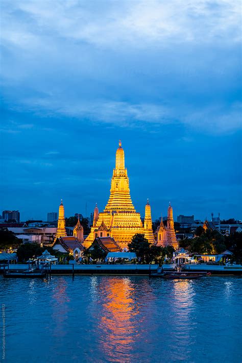 Temple In Bangkok Thailand By Stocksy Contributor Mauro Grigollo