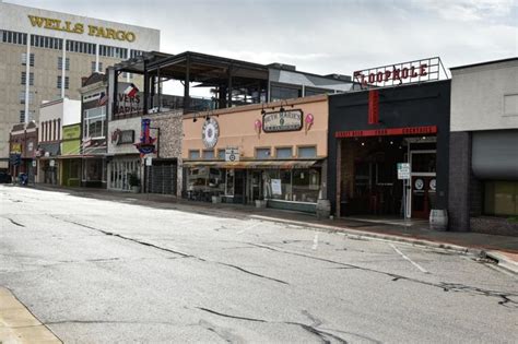 The Deserted Denton Square Coronavirus Outbreak