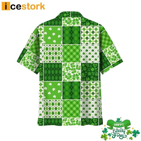 Lucky Irish St Patrick Day Hawaiian Shirt Icestork