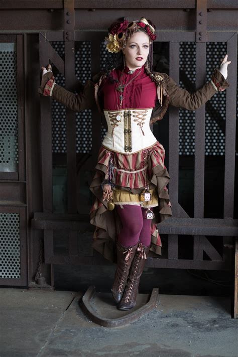 [stock] Steampunk Circus Girl In Front Of Cage By Ayraleona On Deviantart