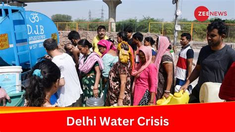 Delhi Govt Says Haryana Has Refused To Release Additional Water India