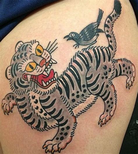 12 Korean Tiger Tattoo Designs And Ideas Petpress