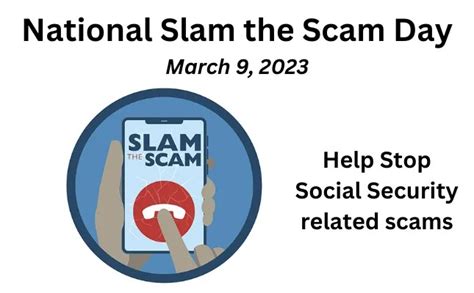 Slam The Scam Day