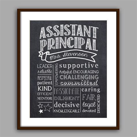 Assistant Principal T Principal Chalkboard By Princesssnap Principal Ts Therapist Ts