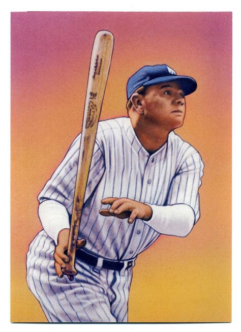 2000 USPS Legends Of Baseball HOF Postcards BABE RUTH Stamped Unposted