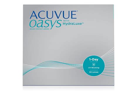 Acuvue Oasys 1 Day 90 Pack With Hydraluxe Contact Lenses