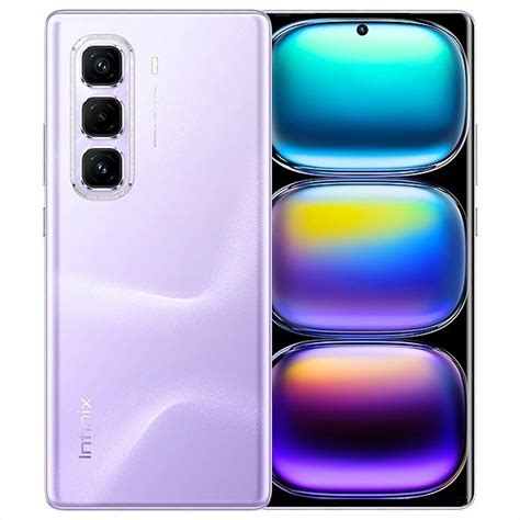 Infinix Hot 50 Pro Plus 4G X6880 Dreamy Purple 256GB 8GB RAM Gsm Unlocked Phone Mediatek Helio