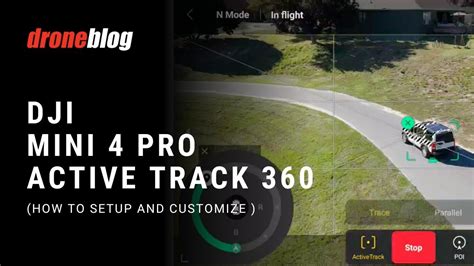Dji Mini Pro How To Use Active Track Youtube