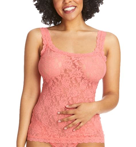 Hanky Panky Signature Lace Unlined Camisole 1390lmediumpeachy Keen