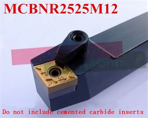 CNC Turning Tool Holder MCBNR2525M12 External Turning Tool Metal Lathe