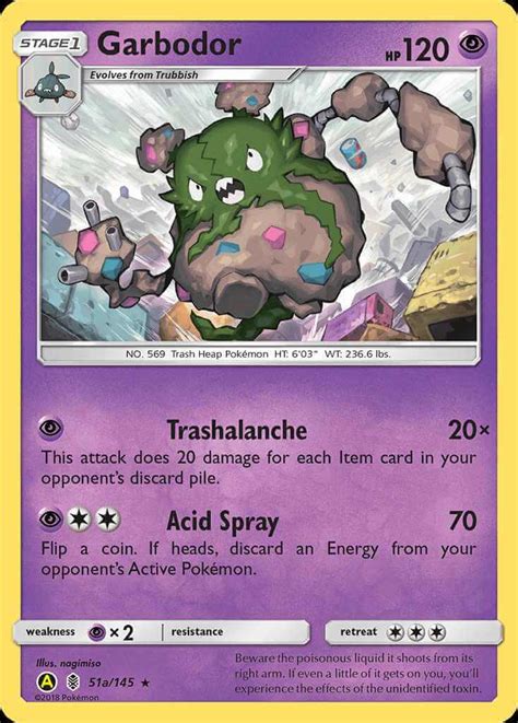 Garbodor Sm A Pok Mon Card Database Pokemoncard