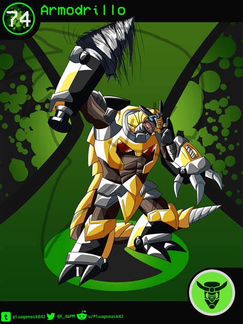 Ben 10 Redesigned Aliens Armodrillo By Pluagemask042 On Deviantart