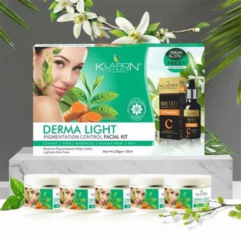 Klaron Derma Light Professional Facial Kit For Face Packaging Size