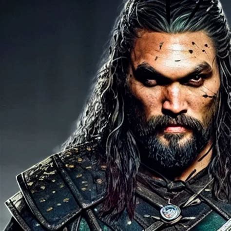 Jason Momoa As Witcher From Witcher 2021 Netflix Stable