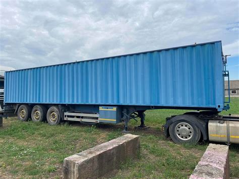 Полуприцеп Schmitz SPR 24 контейнеровоз зерновоз - Причіп-зерновоз ...