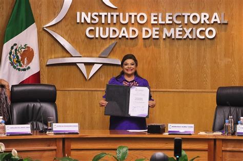 Clara Brugada Recibe Constancia De Mayoría De Elecciones Cdmx 2024