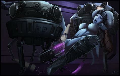 Anya Ni And Probe Droid Sex Machine Dildo Alien Tits Fucking Machine