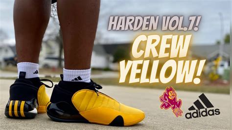 Adidas Harden Vol 7 “crew Yellow” Review And On Feet Youtube