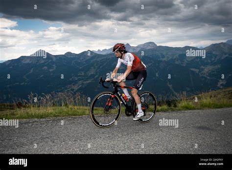 Fran Ais Victor Lafay Quipe Cofidis En Action Dans Les Derniers