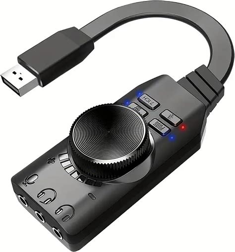 Valinks Usb 20 External Sound Card 6 Channel 51 Surround