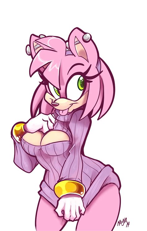 Amy Rose Sth Art Sonic Sonic The Hedgehog