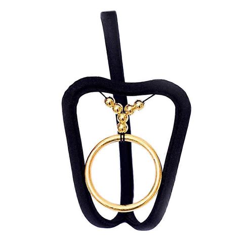 C String Bikini Briefs Underpants Gold Fruugo UK