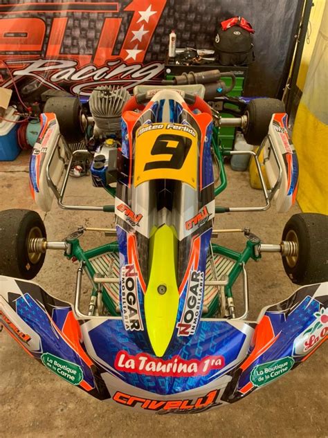 Vendido Chasis Tony Kart Racer 401r Año 2019 Con Año 30mm Muy Muy