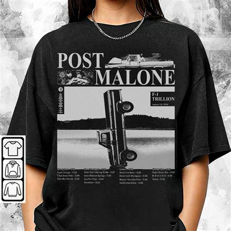 Vintage Post Malone Shirt Posty Album F Trillion Tour Posty