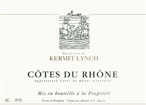 Kermit Lynch Cotes Du Rhone Wine Library