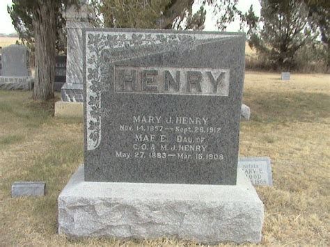 Mary Jane Patterson Henry M Morial Find A Grave