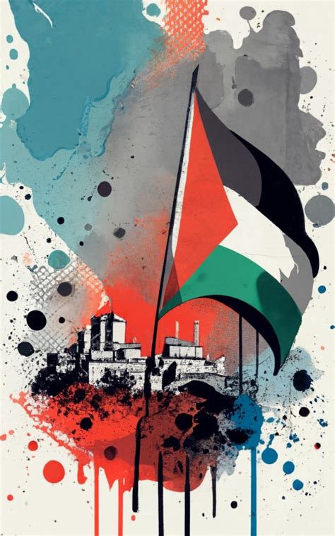 t-shirt design, palestine. watercolor splash PNG File - Buy t-shirt designs