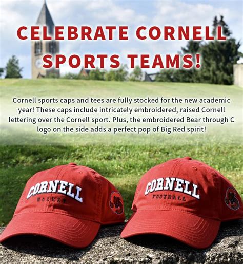 Celebrate Cornell Sports Teams at The Cornell Store!