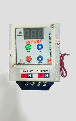 inturi indoor plug  int  digital  timer  auto tank cut