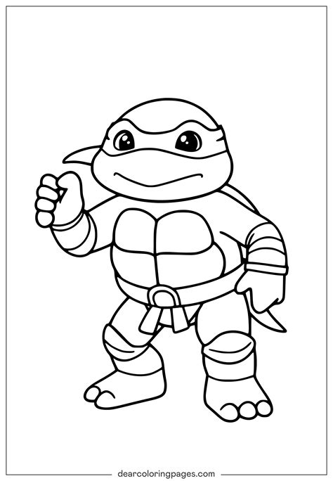 teenage mutant ninja turtles leonardo coloring pages 1