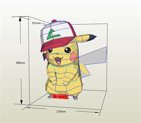 Papercraft De Pikachu M Como Hacer Un Pikachu De Papel Pokemon