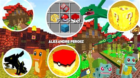 Saiu Top 5 Melhores Addons de Pokémon Lendários Lucky Pixelmon