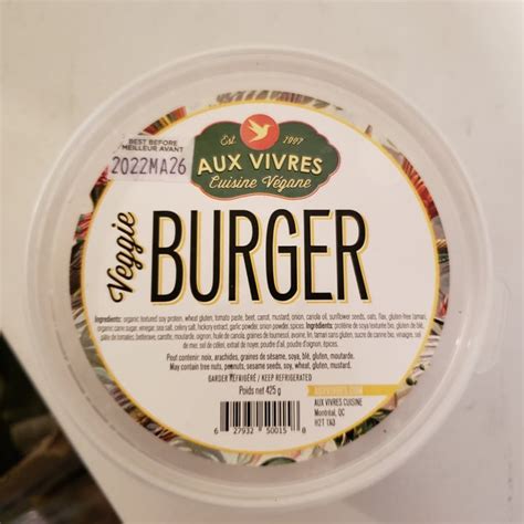 Aux Vivres Burger Review Abillion