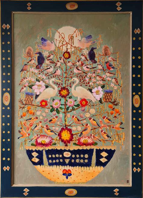 Vanessa Cooper Paintings - Tree of Life - White Space Art