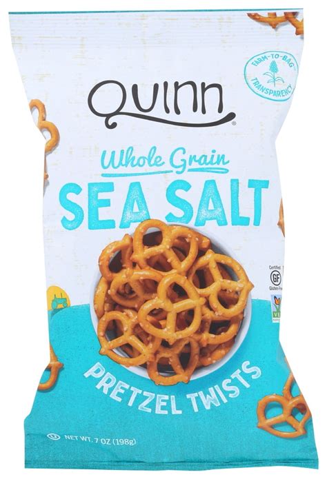 Quinn Pretzel Twists Classic Sea Salt 7 Oz